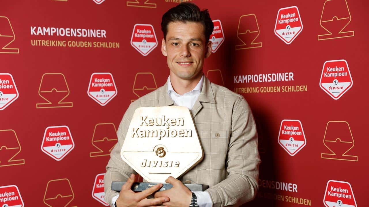 Nick Olij a été nommé meilleur gardien de la Keuken Kampioen Divisie la saison dernière.