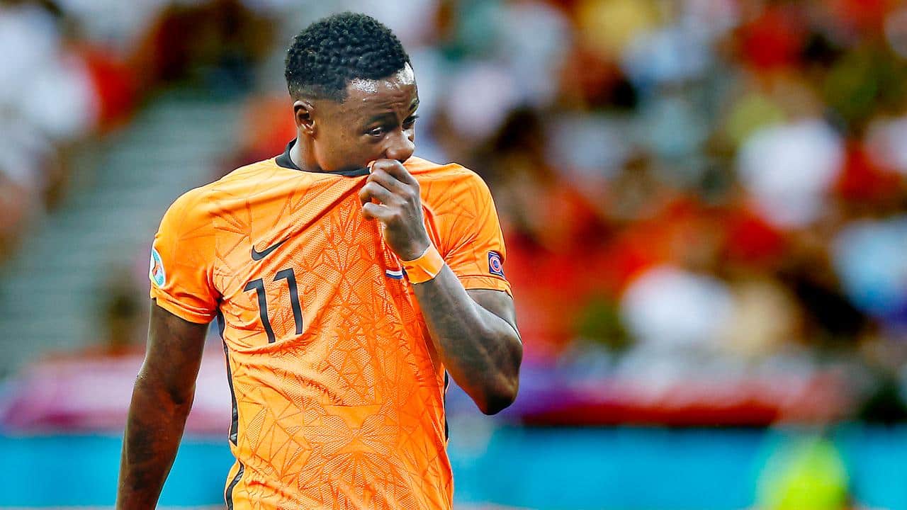 Quincy Promes a été actif avec l'équipe néerlandaise lors des championnats européens l'été dernier.