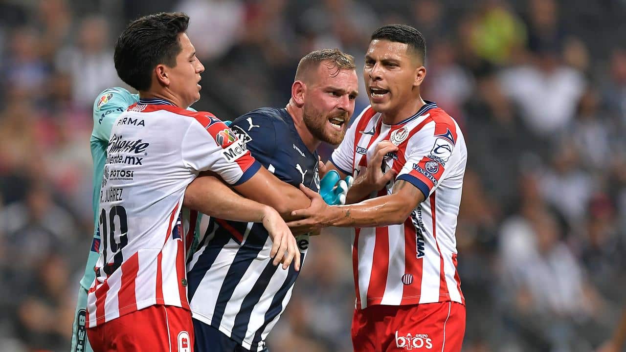 Vincent Janssen sous le maillot de Monterrey CF.