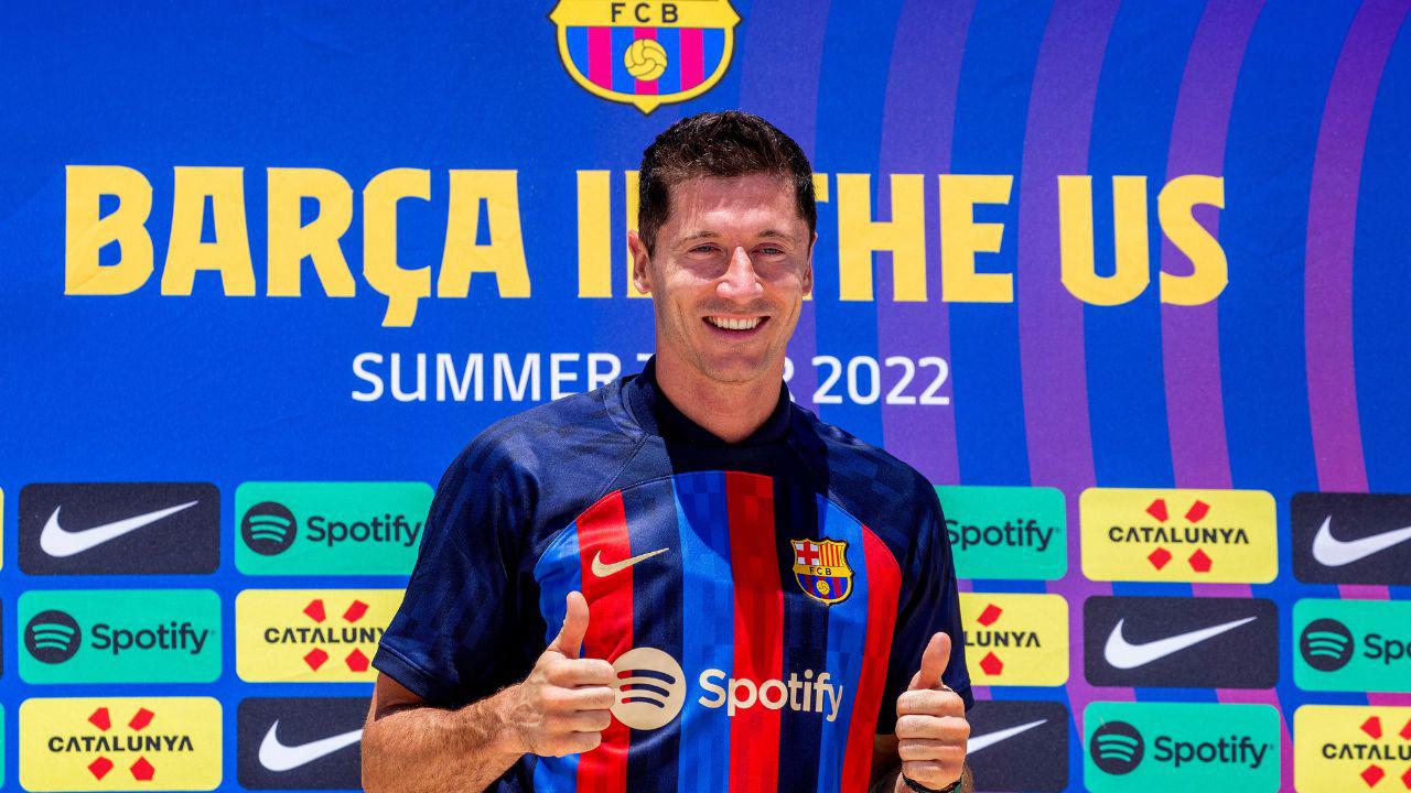 Ils ont une offre ! Le numéro de maillot de Lewandowski au FC Barcelone et le montant qu'ils espèrent récolter avec son maillot.