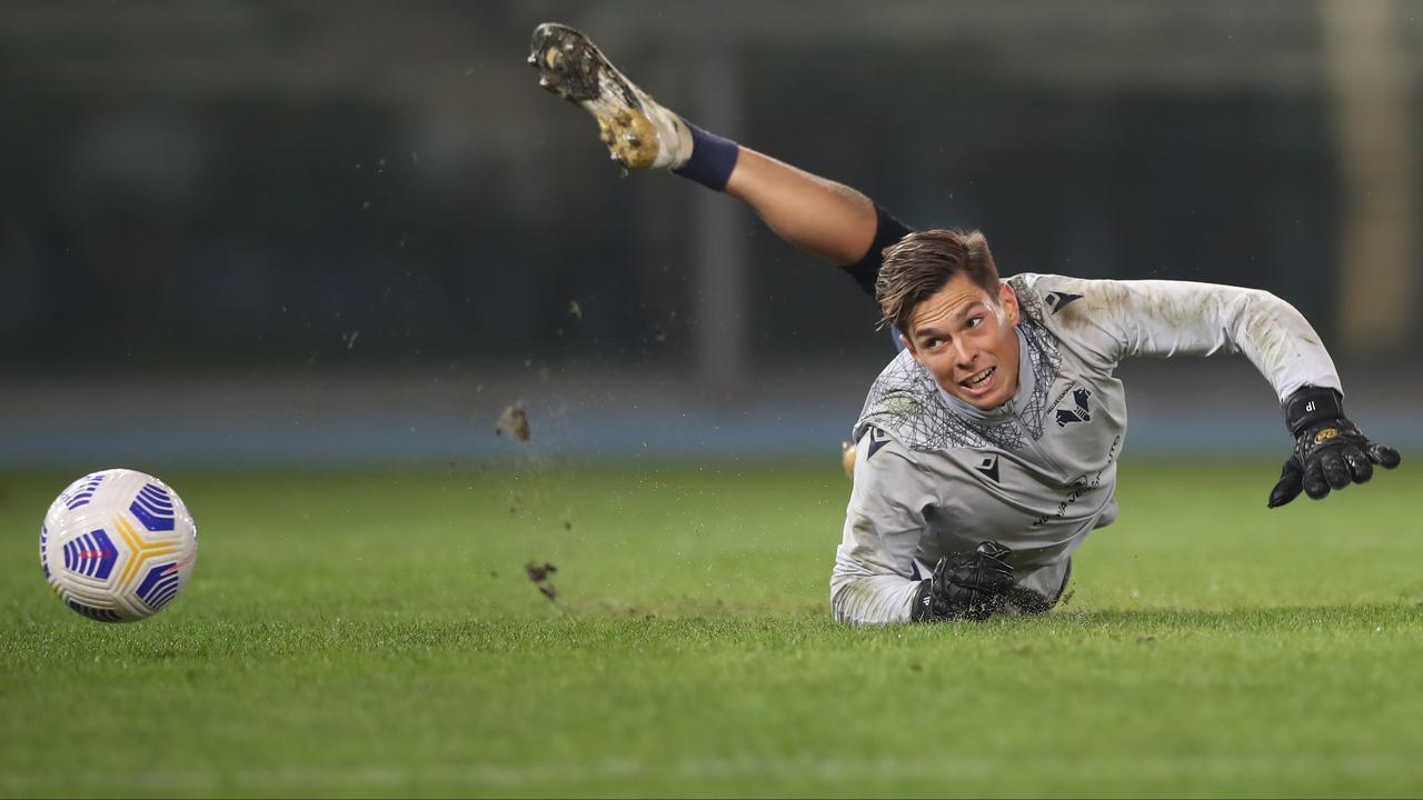 Ivor Pandur en action pour Hellas Verona.