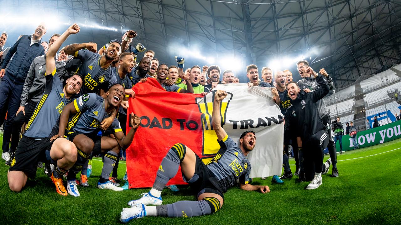 Feyenoord a obtenu 28,5 points la saison dernière. Les Rotterdamois ont atteint la finale de la Ligue de conférence, où l'AS Roma s'est avérée trop forte.