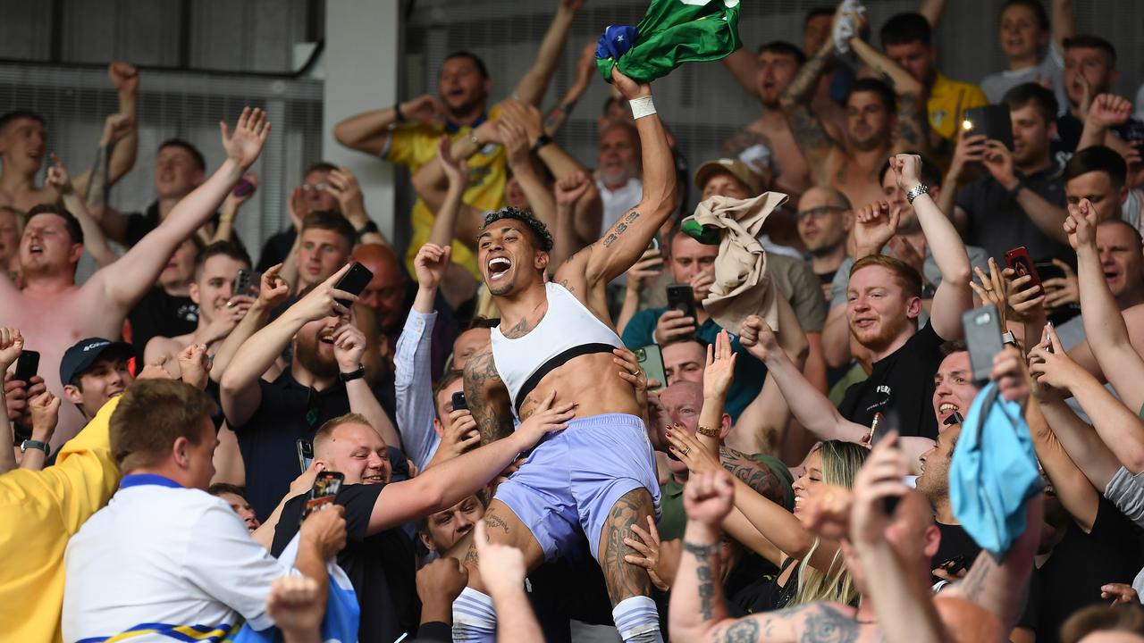 Raphinha était le favori de la foule à Leeds United.