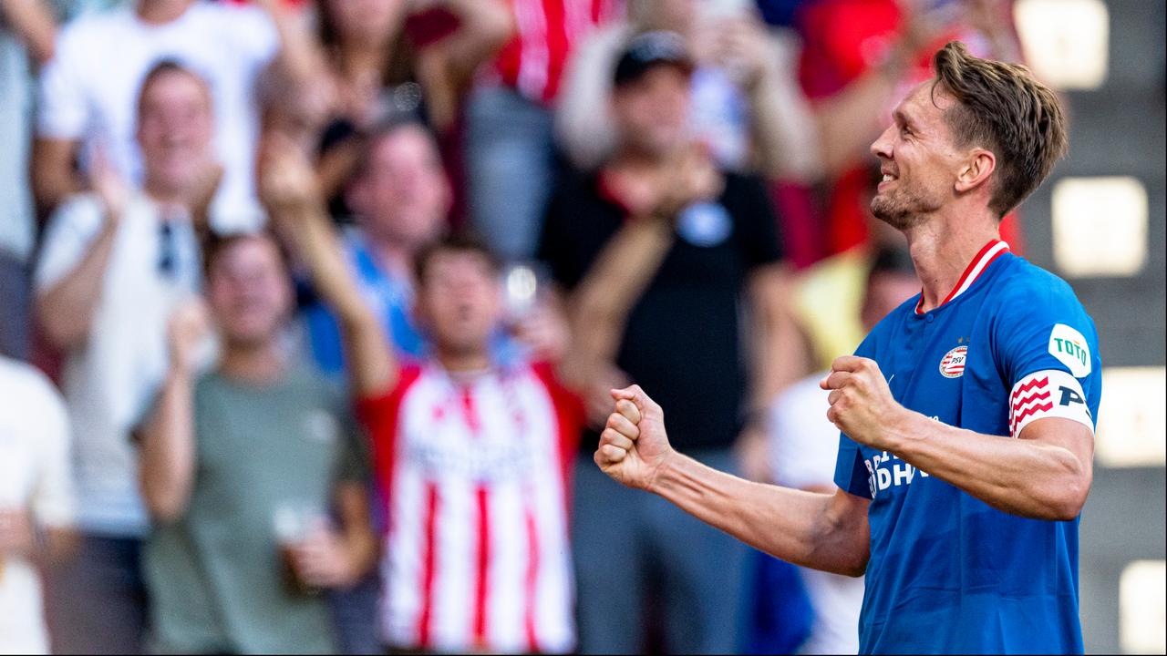 Luuk de Jong espère se qualifier pour la phase de groupe de la Ligue des champions avec le PSV.