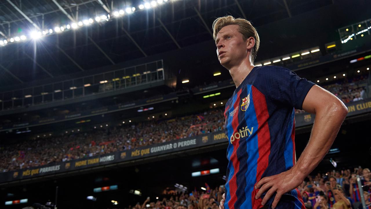 Tous les yeux du Camp Nou sont tournés vers Frenkie de Jong.