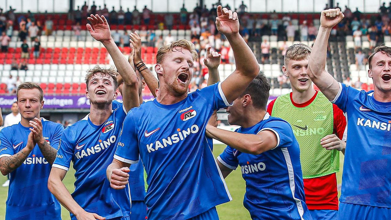 L'AZ a gagné 2-3 au Sparta Rotterdam dimanche dernier.