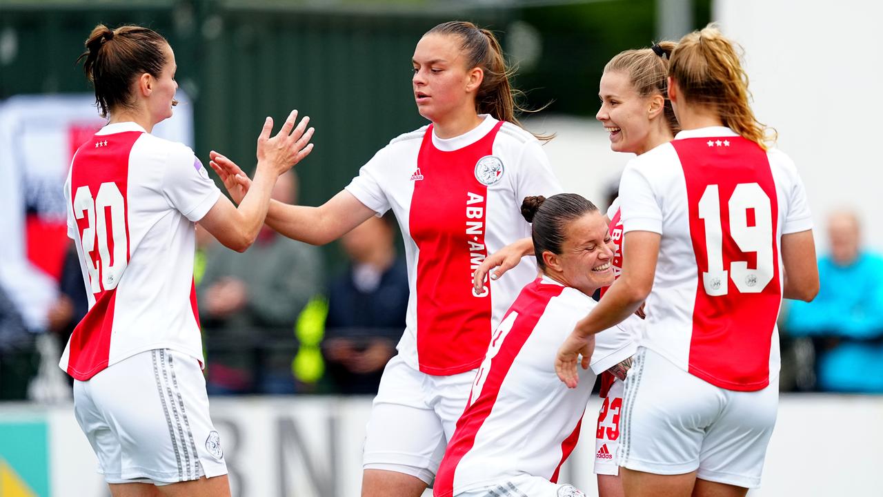 Les femmes de l'Ajax sont toujours en course pour la Ligue des champions.