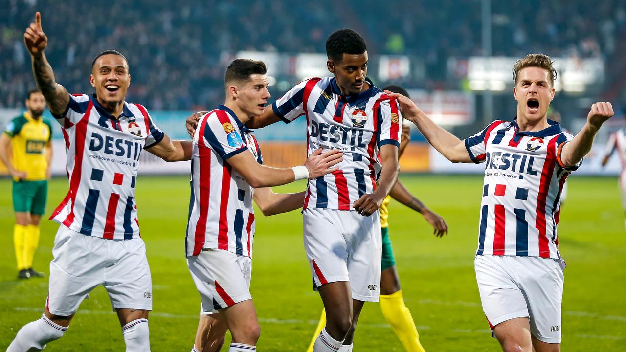 Alexander Isak a porté la chemise de Willem II pendant une demi-année.