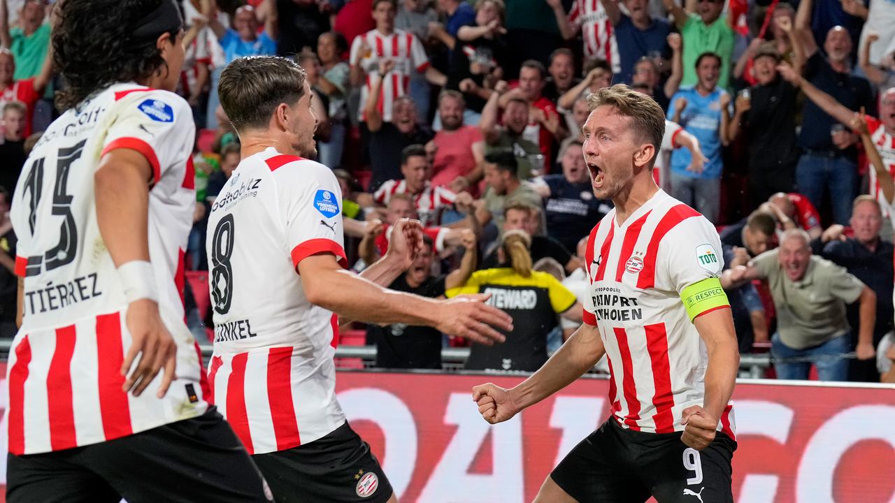 Luuk de Jong s'est couronné par le but du match contre l'AS Monaco.