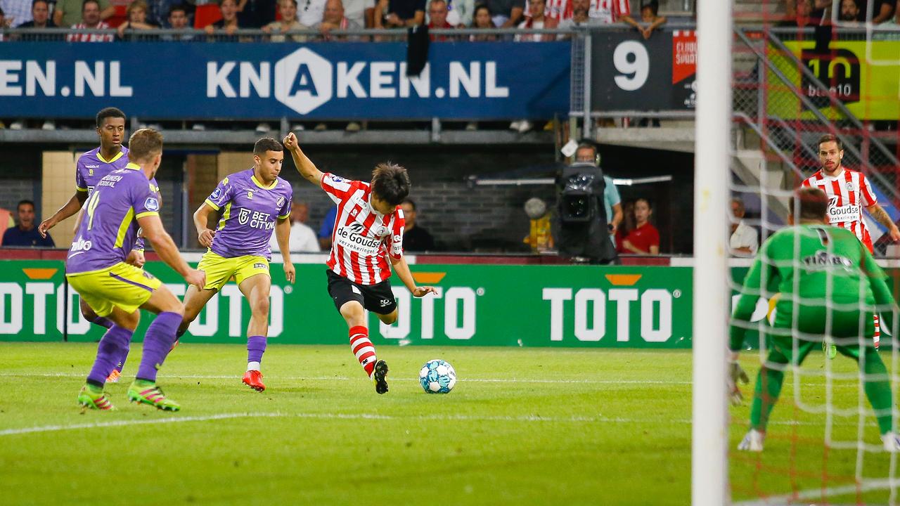 Koki Saito a été un fléau pour la défense du FC Volendam.