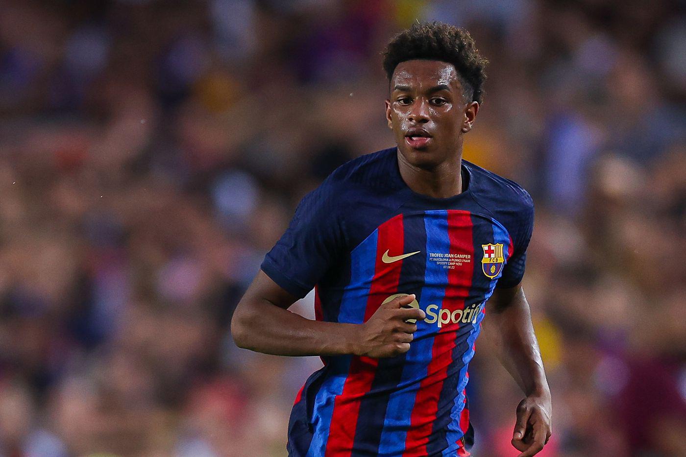 Surprise dans la liste : les joueurs qui sont inscrits à Barcelone pour jouer la Ligue des champions.