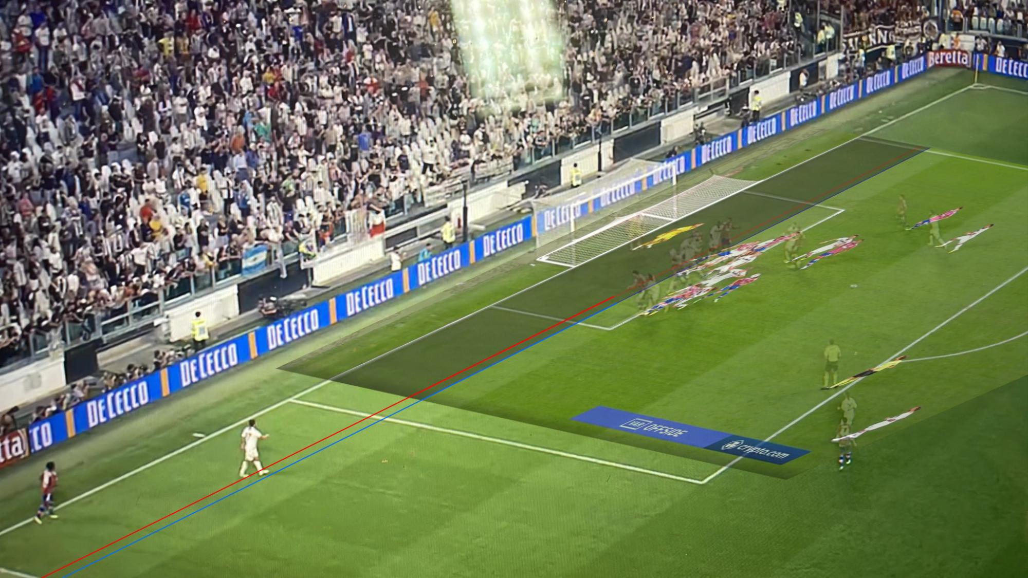 Scandale de la VAR en Italie : le but victorieux de la Juventus est refusé à la 95e minute ; une image a été diffusée qui confirme tout.