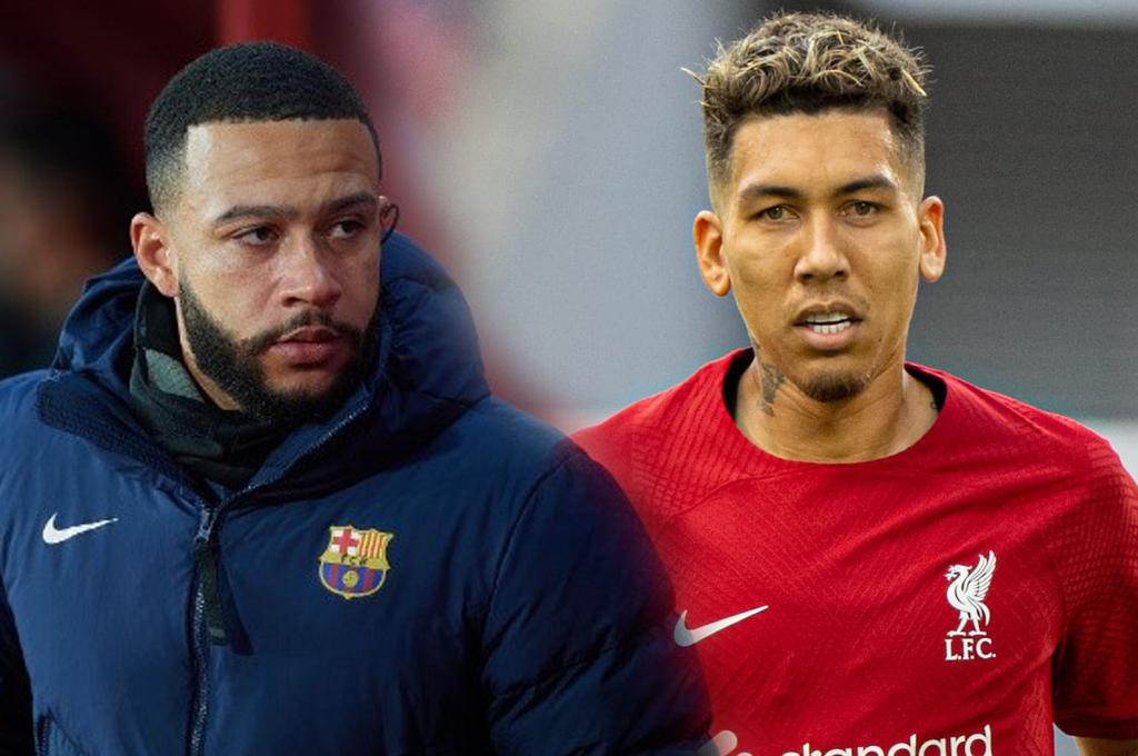 Memphis a quitté le FC Barcelone en janvier et Firmino est arrivé de Liverpool pour le remplacer.