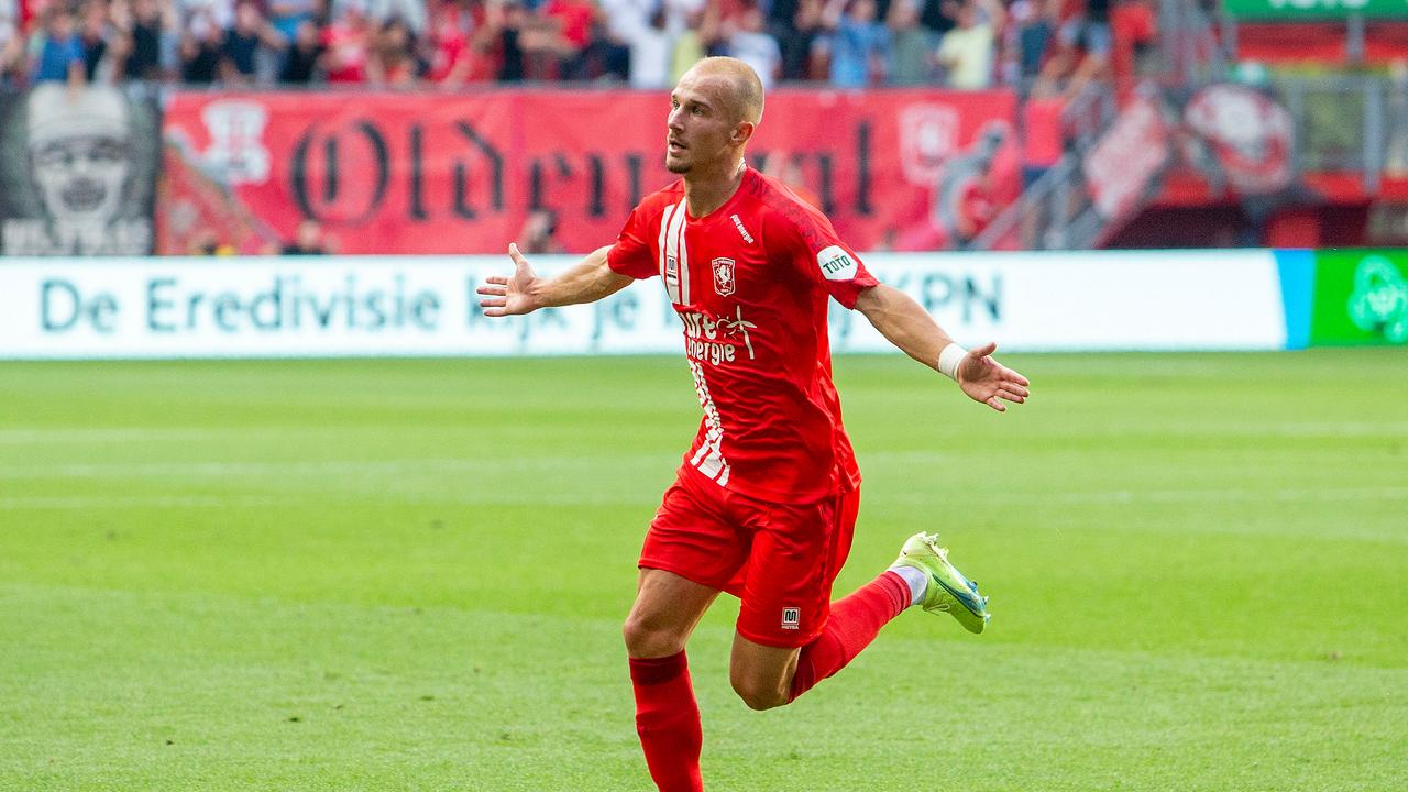 Václav Cerný est l'homme le plus célèbre du FC Twente avec deux buts.