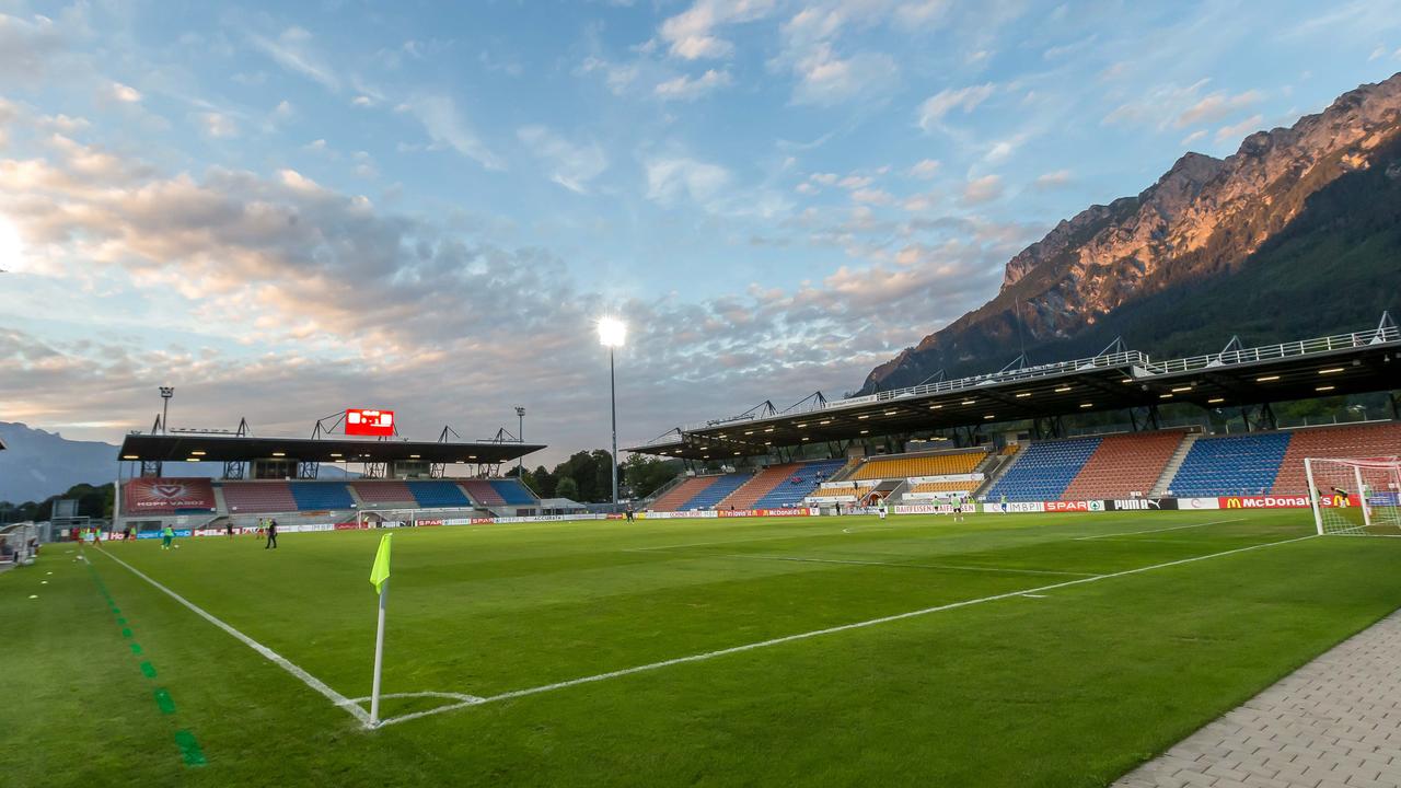 Le Rheinpark Stadion du FC Vaduz peut accueillir 7 500 supporters.