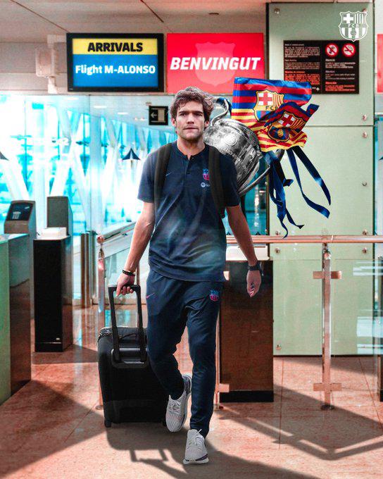 Marcos Alonso, la dernière grande signature du FC Barcelone.