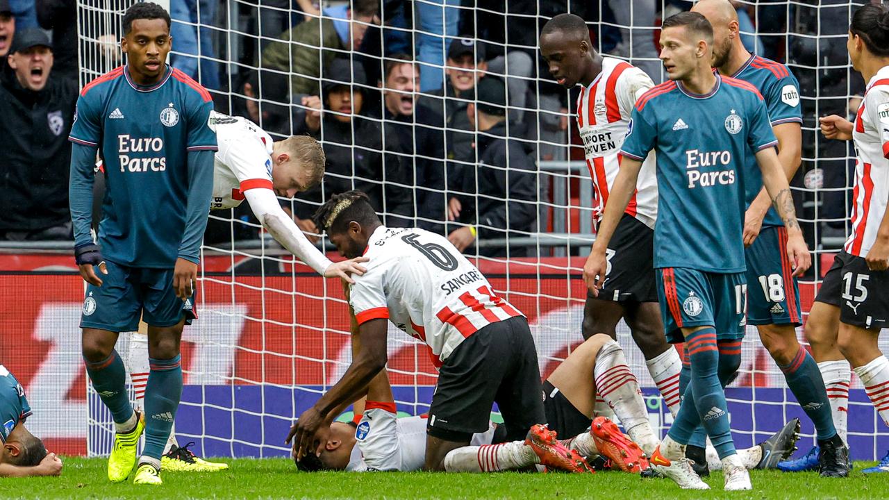 Feyenoord s'est incliné dans les derniers instants au PSV.