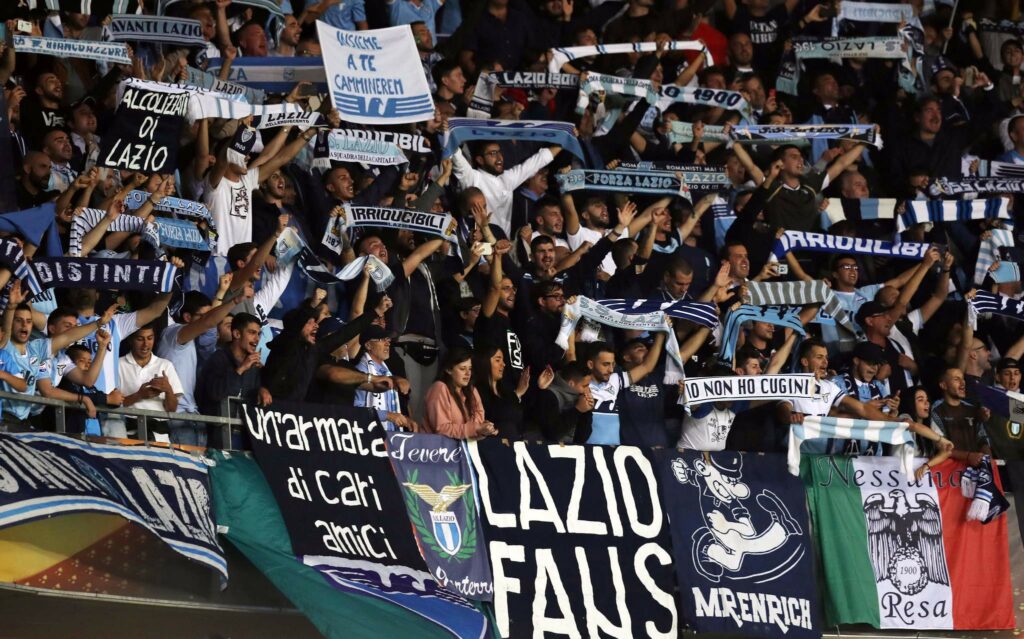 Les fans de la Lazio