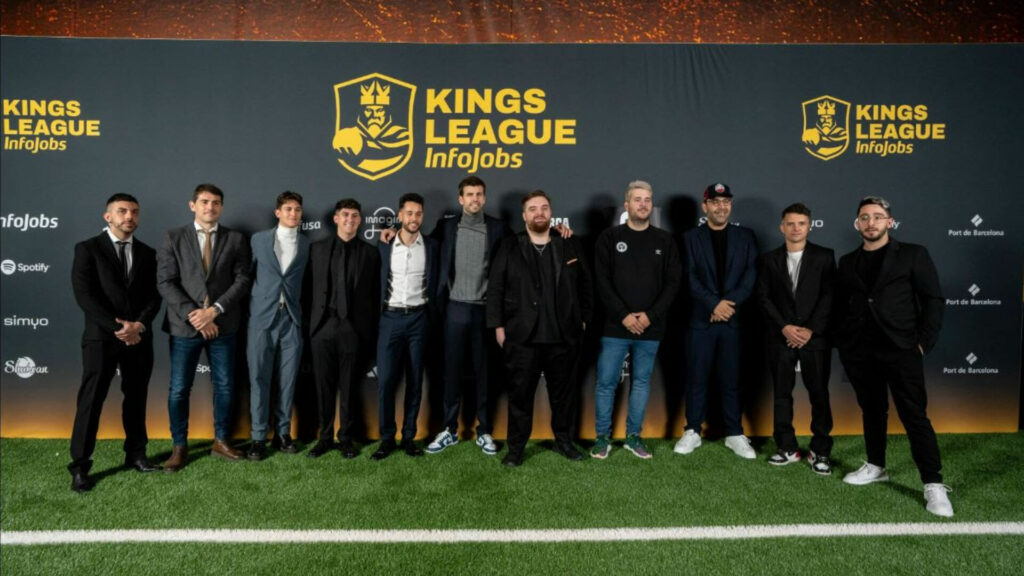 Président et propriétaires des équipes participant à la Kings League.