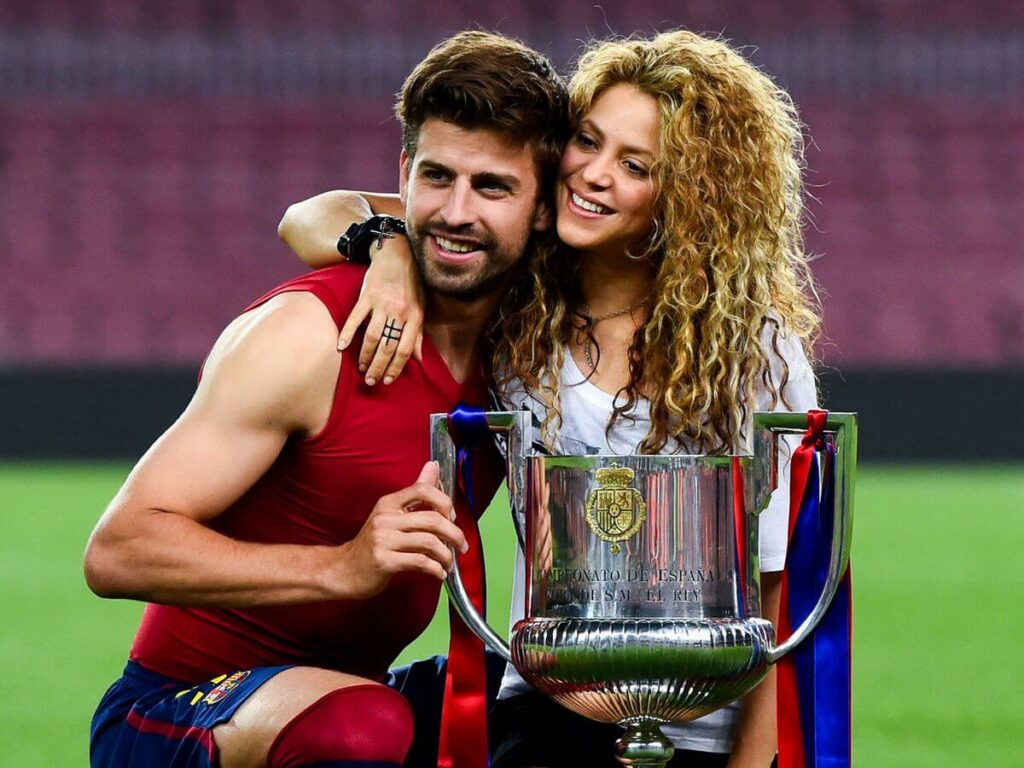 Gerard Piqué et Shakira