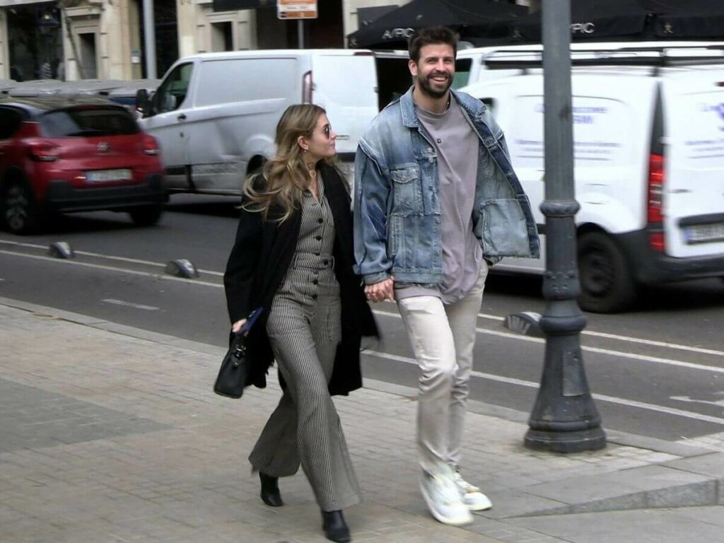Clara Chía et Gerard Piqué
