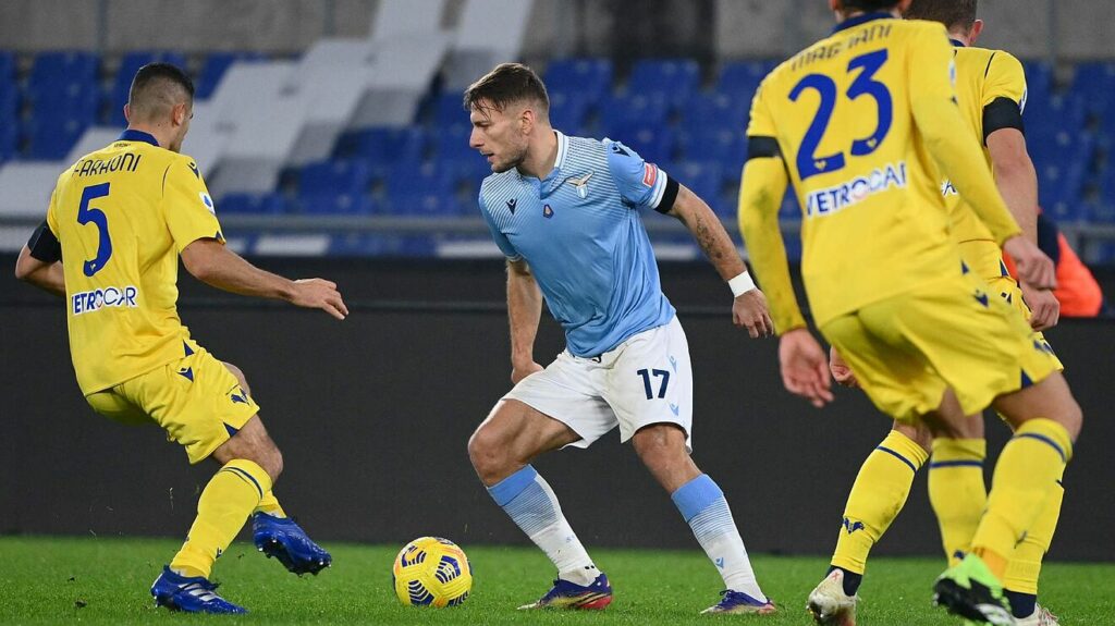 Composition possible du groupe Verona vs Lazio.