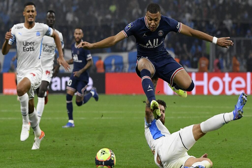 Kylian Mbappé-PSG-OM
