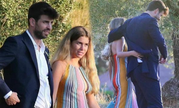 Clara Chía et Gerard Piqué