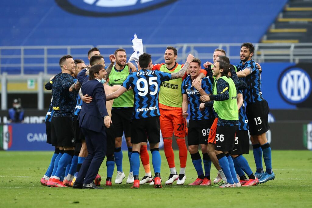 La victoire 3-0 de l'Inter Milan sur la Sampdoria.