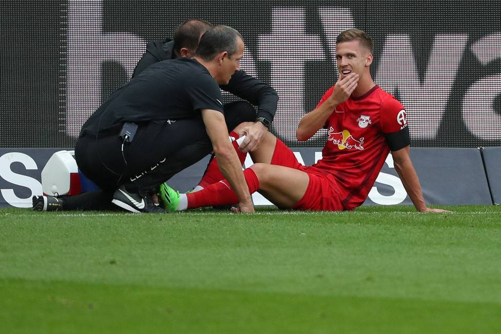 Dani Olmo sur le parquet.
