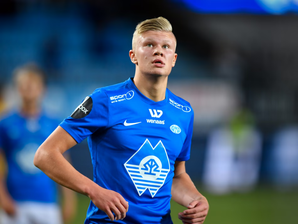 Erling Haaland a joué à Molde entre 2017 et 2018.