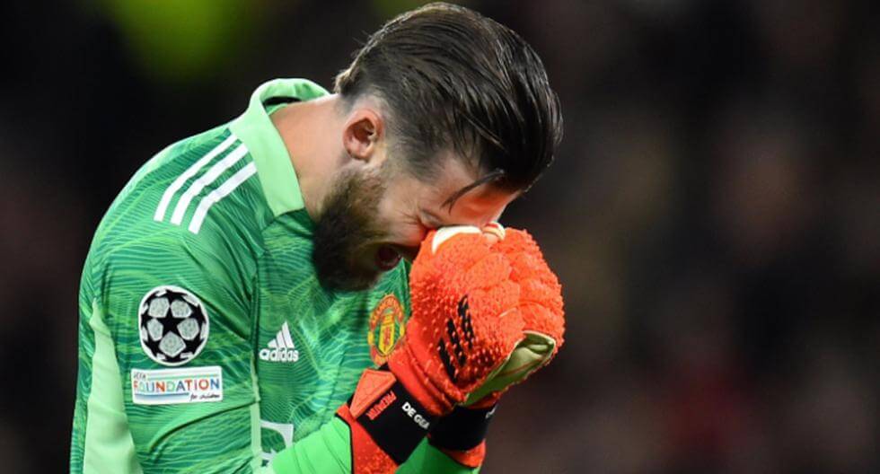 David de Gea regrette.