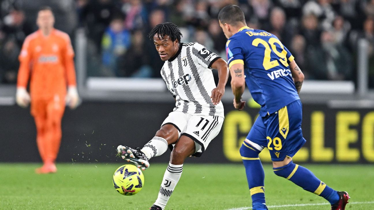 Cuadrado atteint les 300 matches
