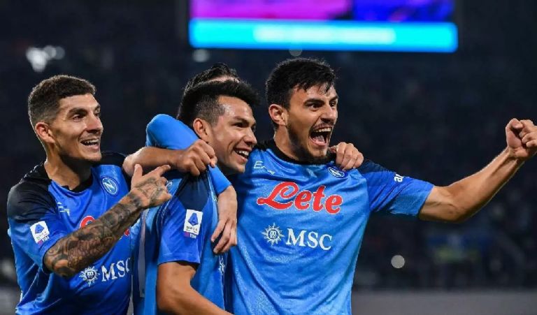Les Blues sont actuellement leaders de la Serie A avec 71 points.