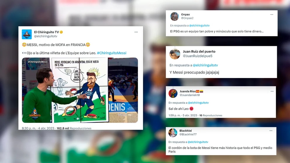 réponse à la défense de Messi