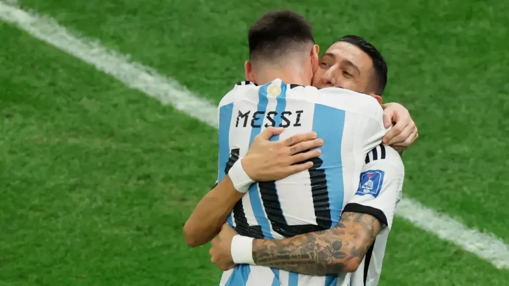 Messi et Di María