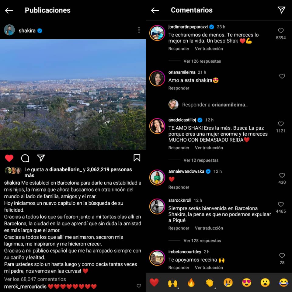Shakira quitte Barcelone