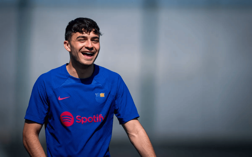 Pedri a joué contre l'Atletico