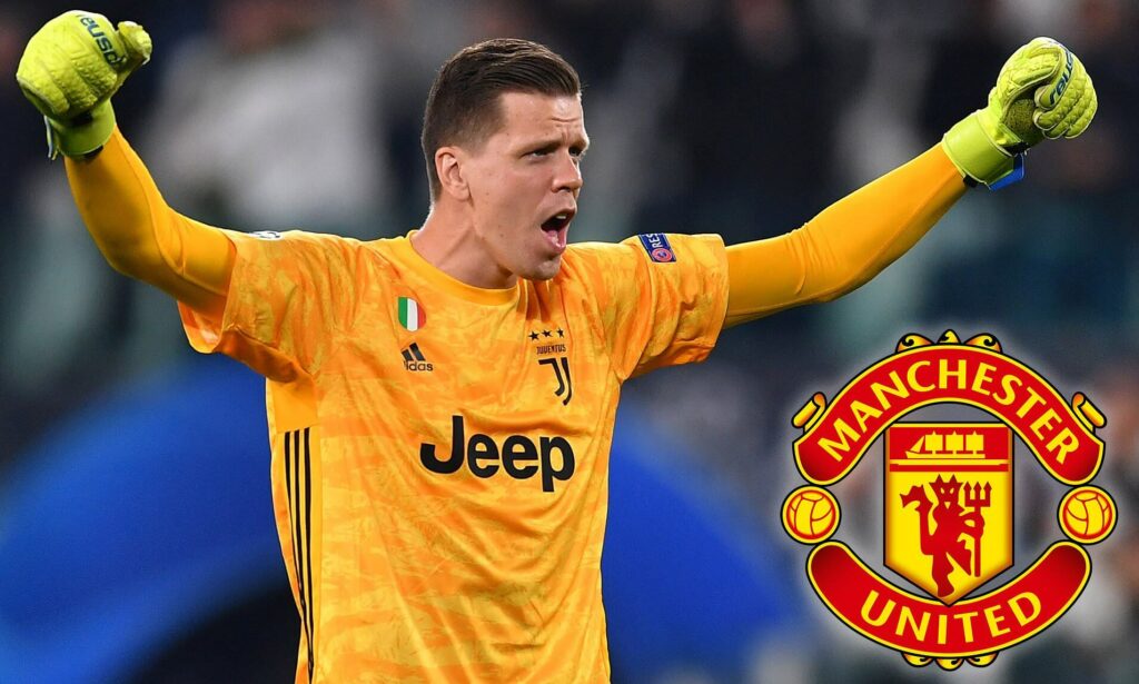 Wojciech Szczesny sur le terrain.