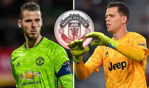 Wojciech Szczesny et David De Gea dans un collage.