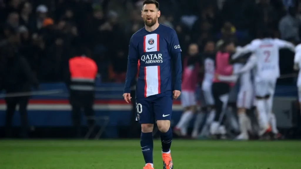 Lionel Messi n'a remporté que 2 trophées avec le Paris Saint Germain.