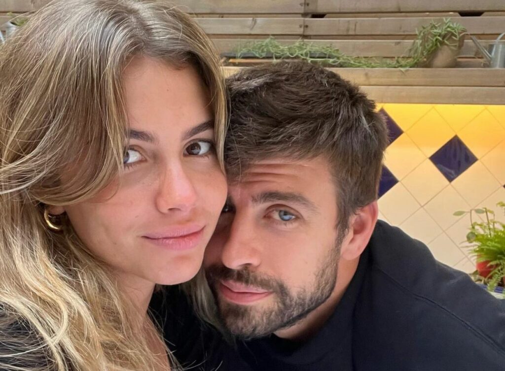 Piqué et Clara Chía