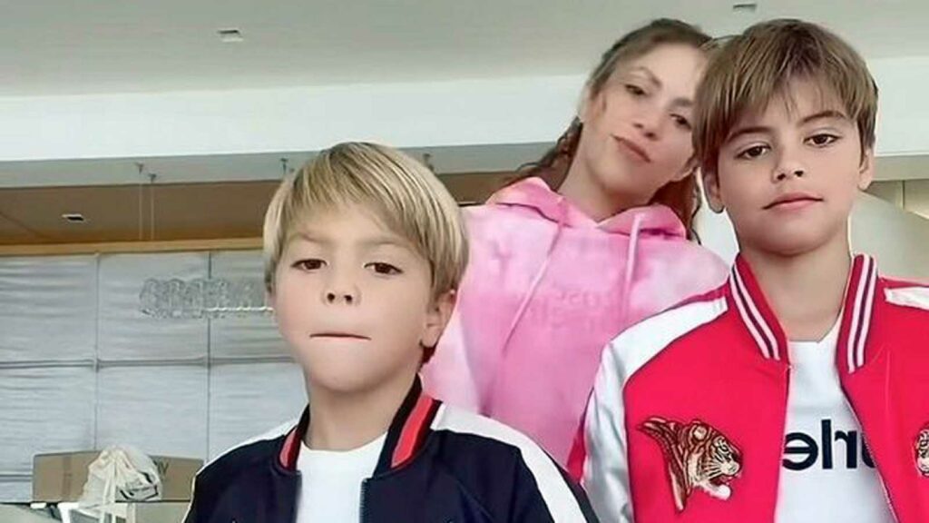 Shakira et ses enfants