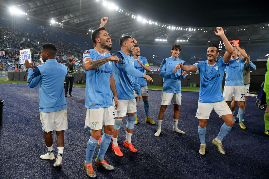 La SS Lazio a participé cette saison à l'UEFA Europa League, mais n'a été éliminée qu'en huitième de finale par les Néerlandais de l'AZ Alkmaar.