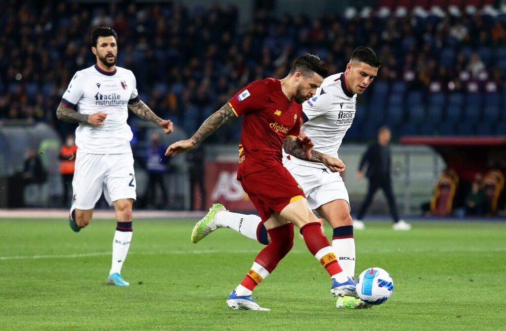 Les 5 dernières rencontres Bologne - Roma se sont soldées par 3 victoires pour les Romains, 1 victoire pour les Rouge et Bleu et 1 match nul.