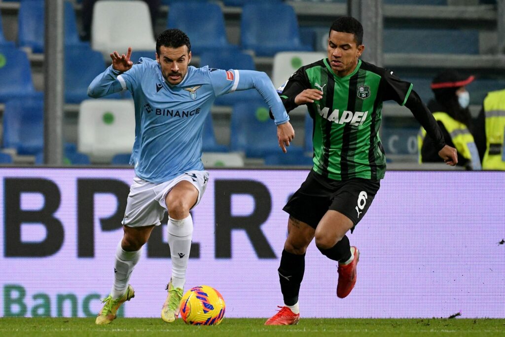 Les 5 derniers face-à-face entre les Bleu et Blanc et les Noir et Vert se sont soldés par 2 victoires pour la Lazio, 2 victoires pour Sassuolo et 1 match nul.