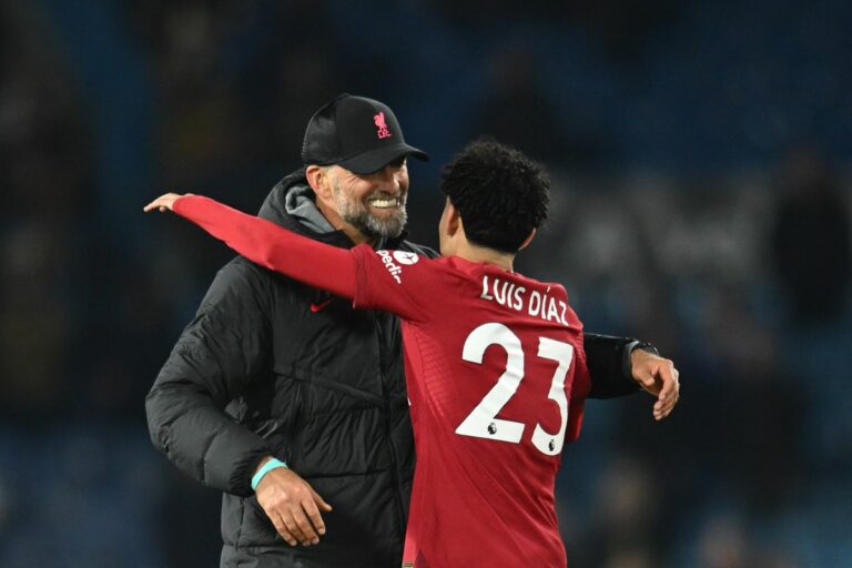 Klopp et Diaz