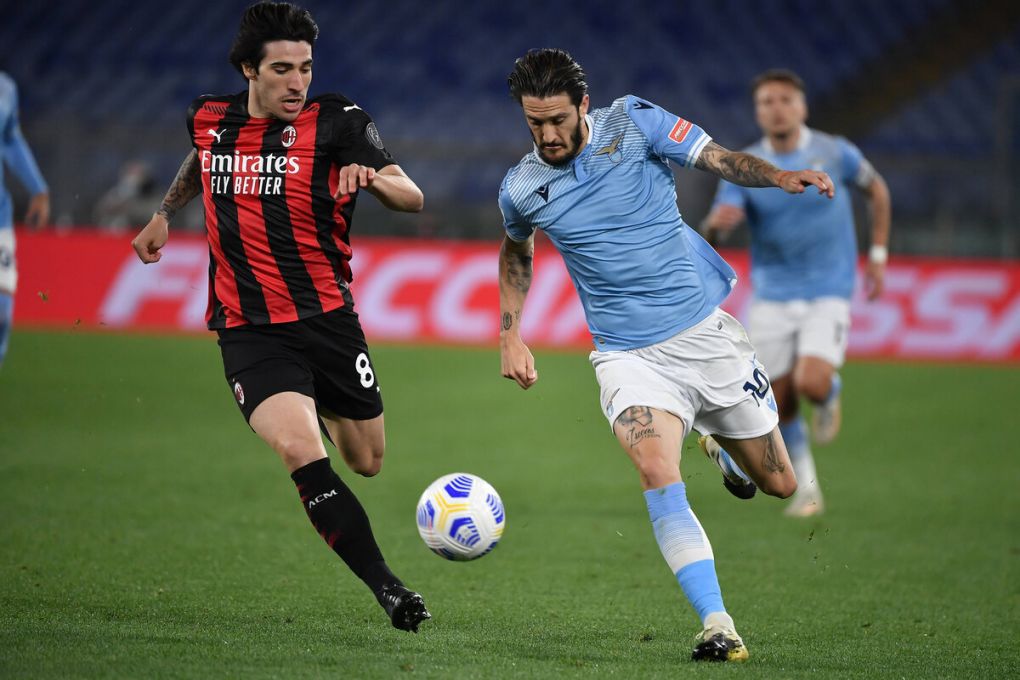 AC Milan vs. Lazio au Stadio Giuseppe Meazza pour la 34ème journée du Calcio