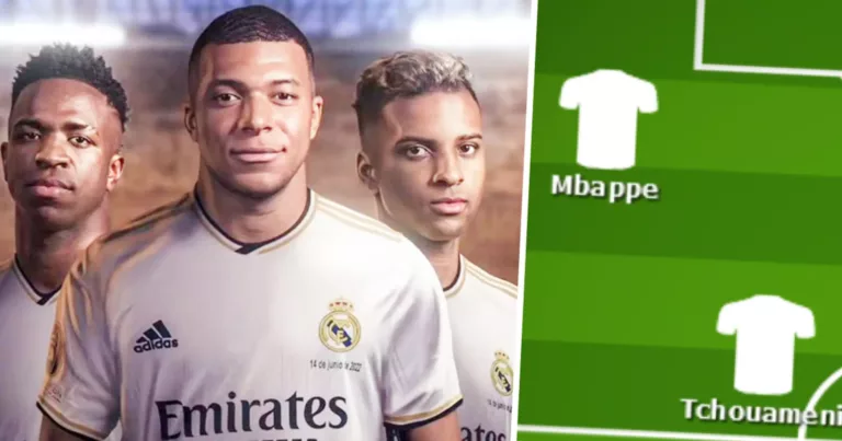Mbappé 9 Real