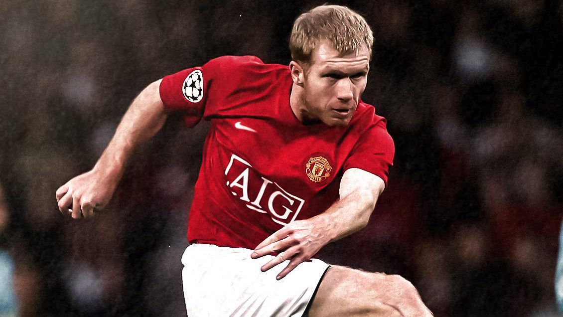 meilleurs joueurs de l'histoire de Manchester United, Paul Scholes.